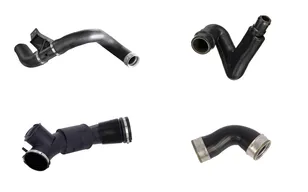 DYNTEK hoses: a radiator hose, a crankcase ventilation hose, an intake hose and a charge air hose